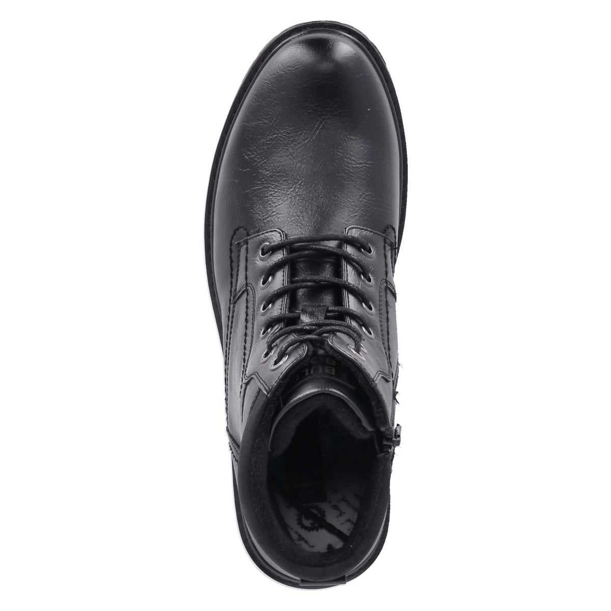 Schnürboots Schwarz