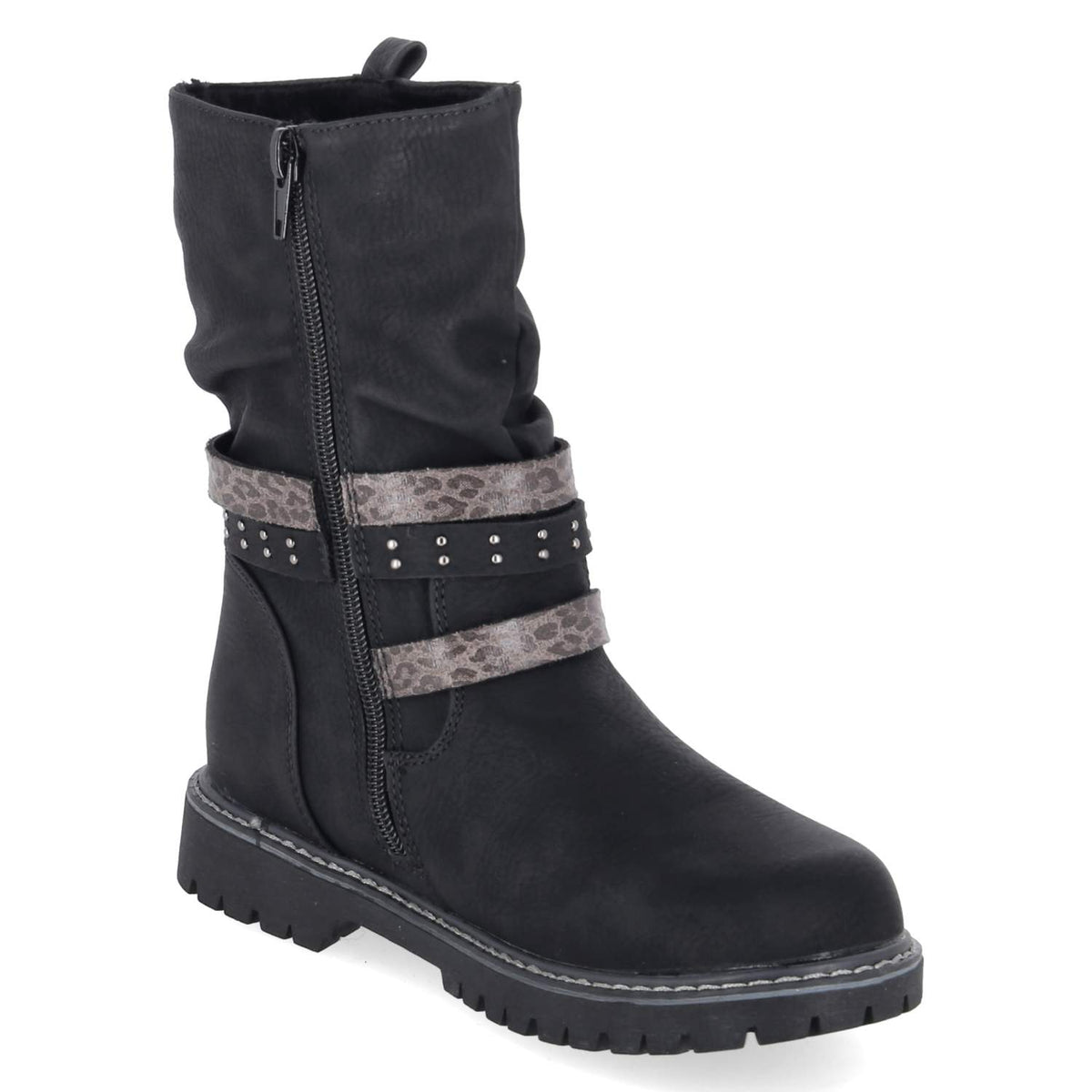 Winterstiefelette Schwarz