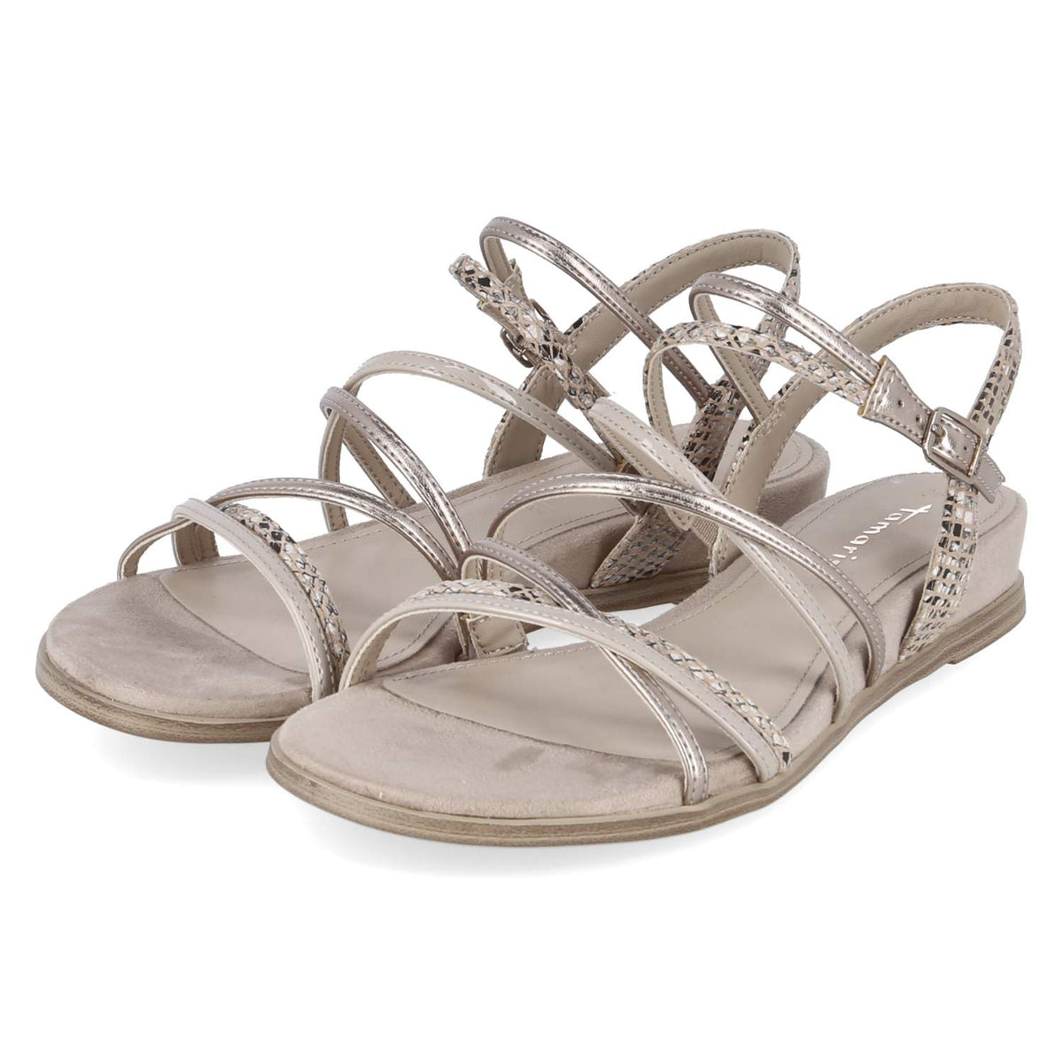 Sandalen Beige