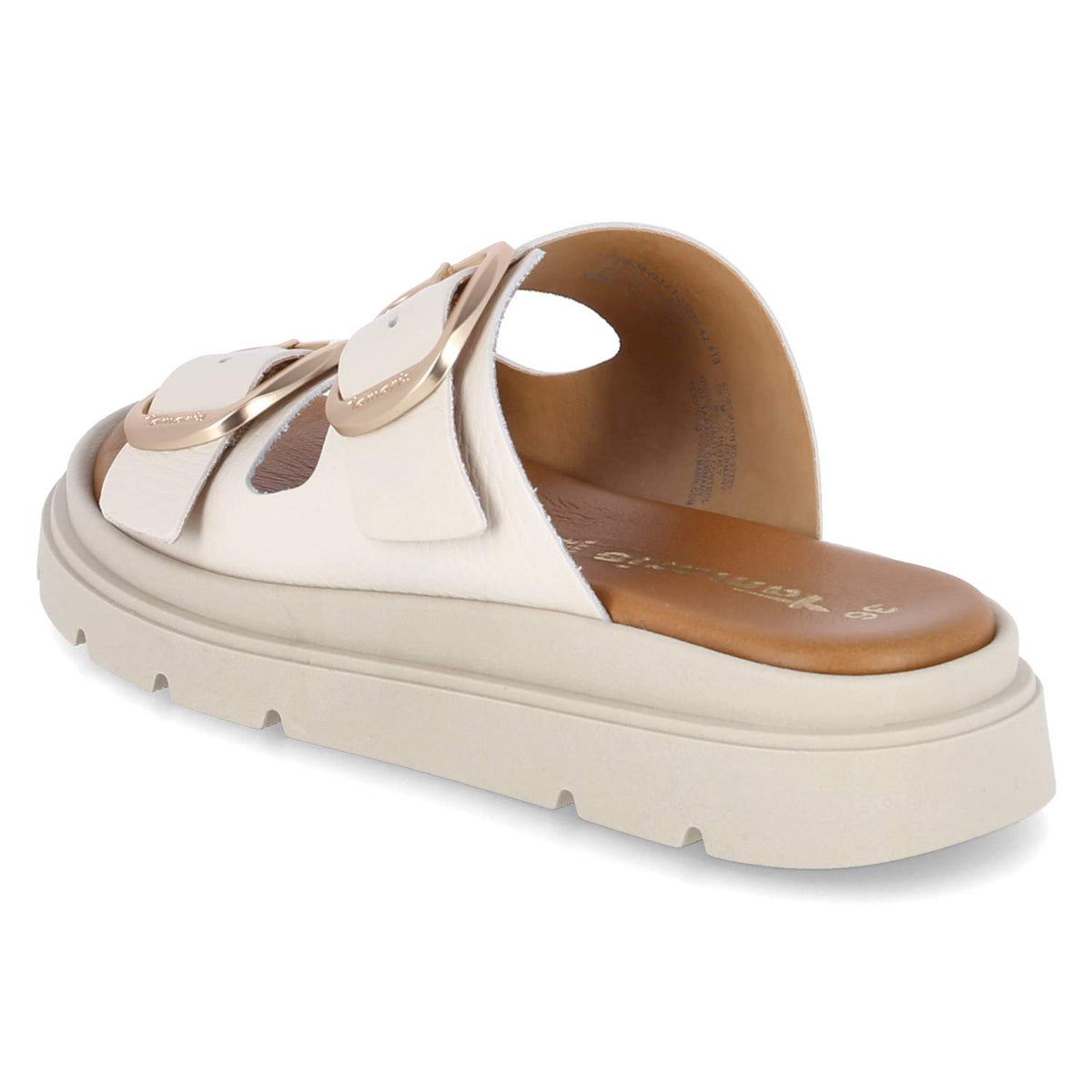 Pantoletten Beige