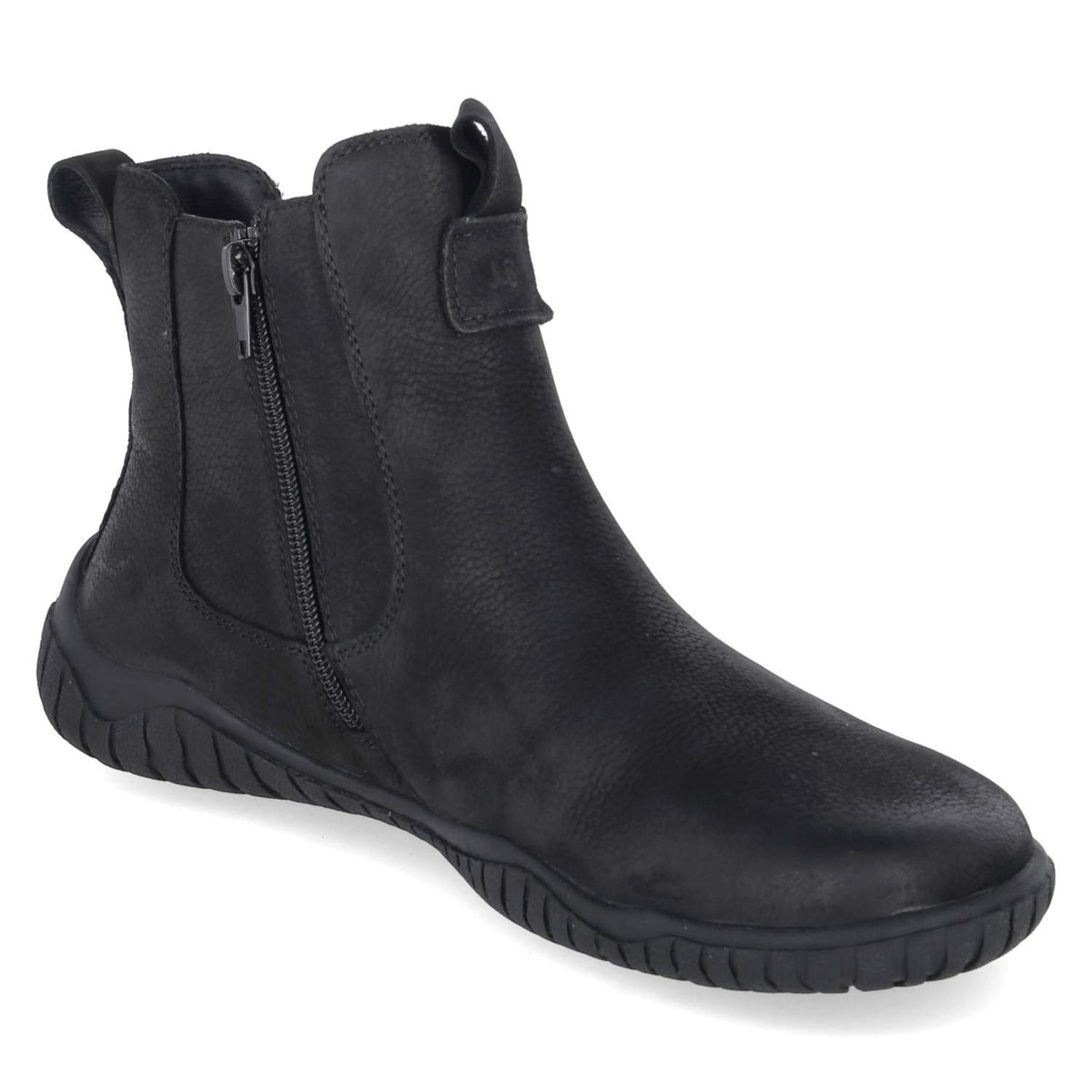 Barfuß-Chelsea Boots WALLACE 10 Schwarz
