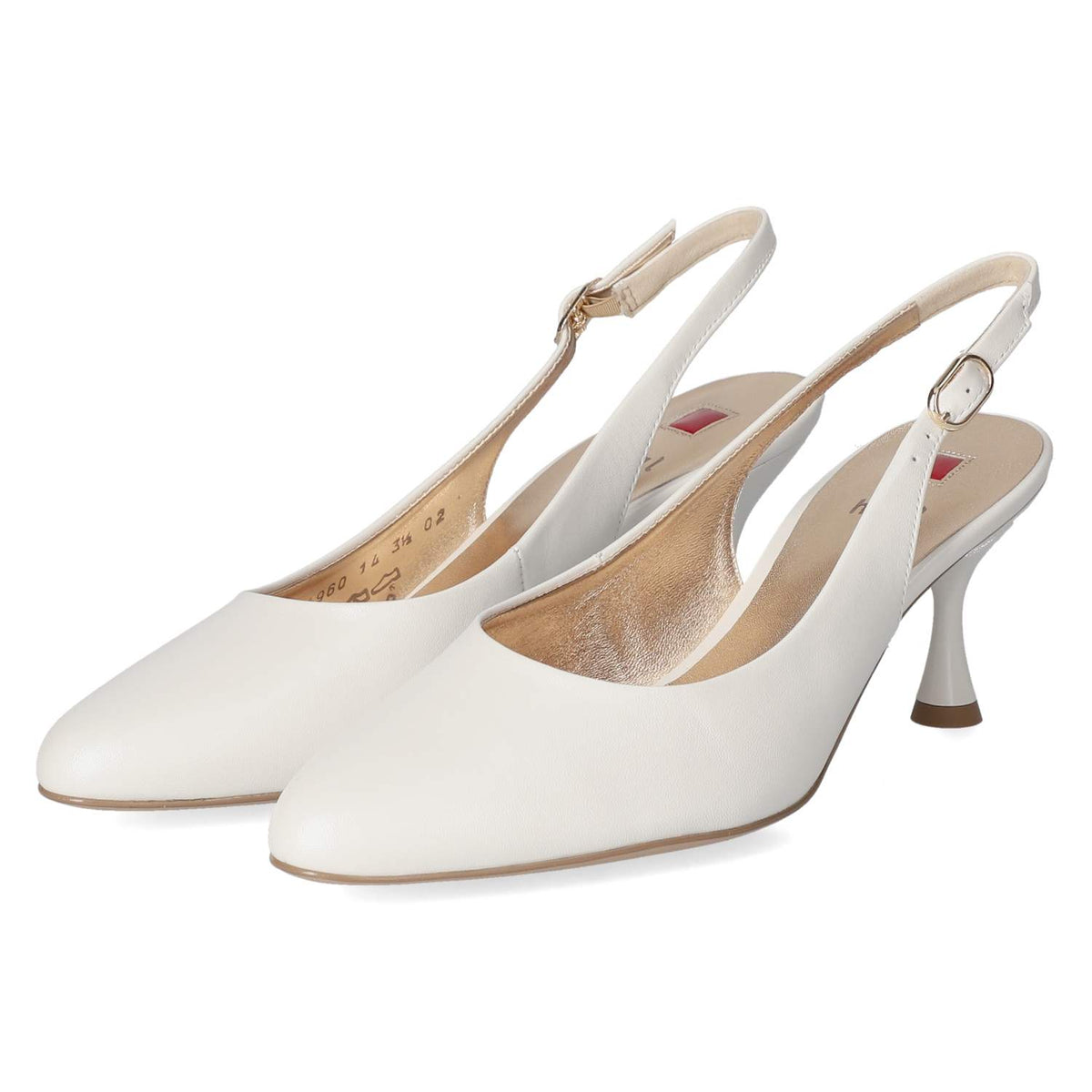 Slingpumps Weiß