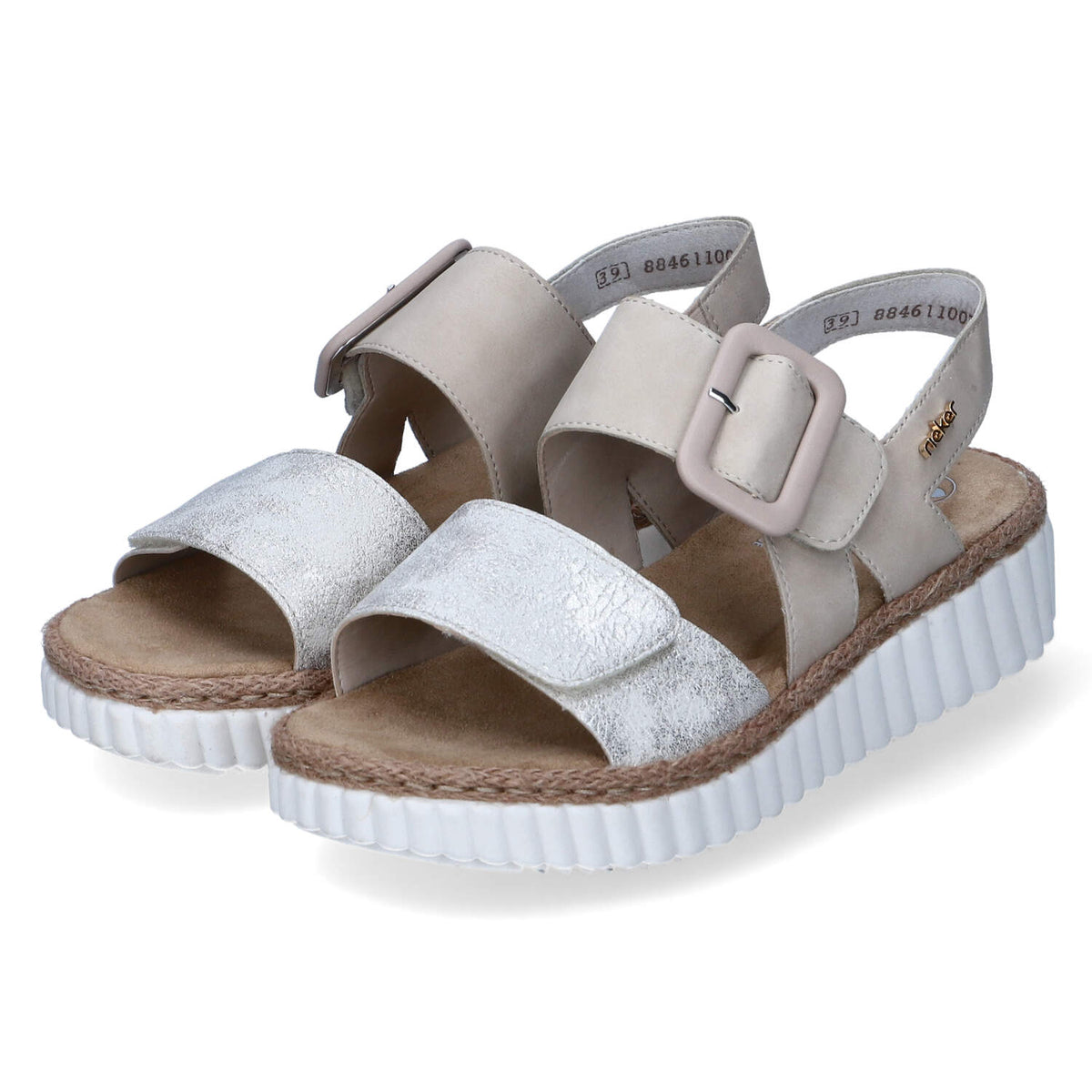 Sandalen Beige