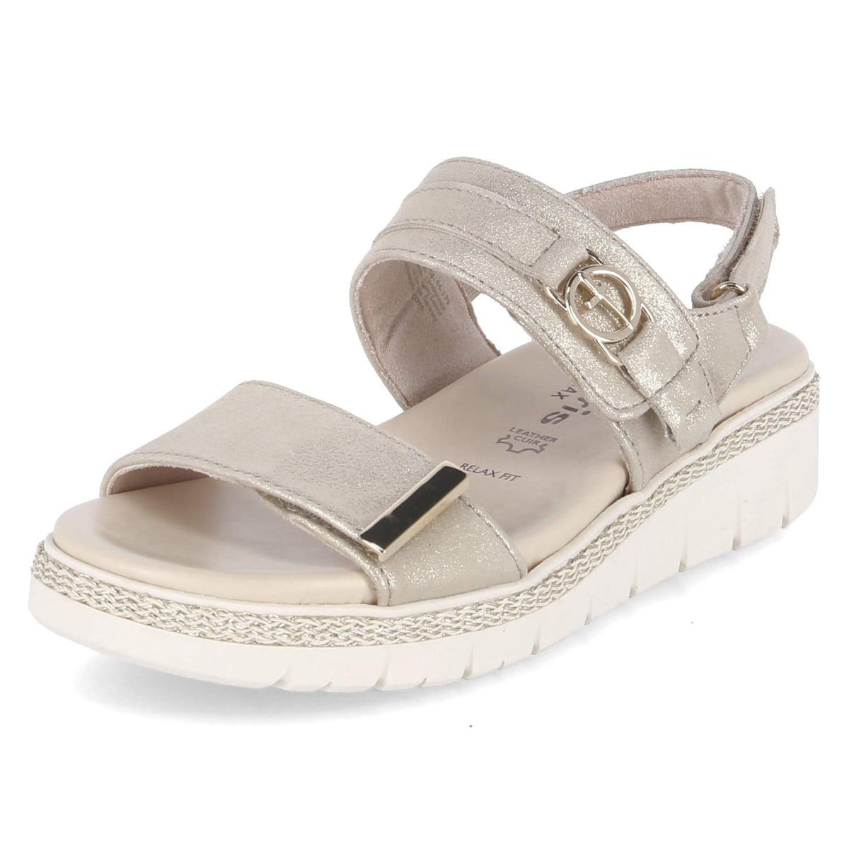 Sandalen Beige
