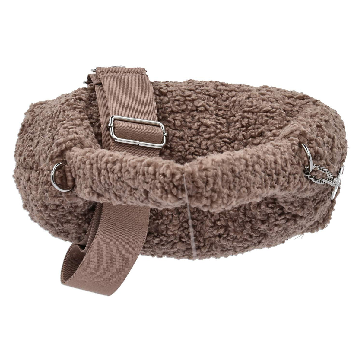 Schultertasche Taupe