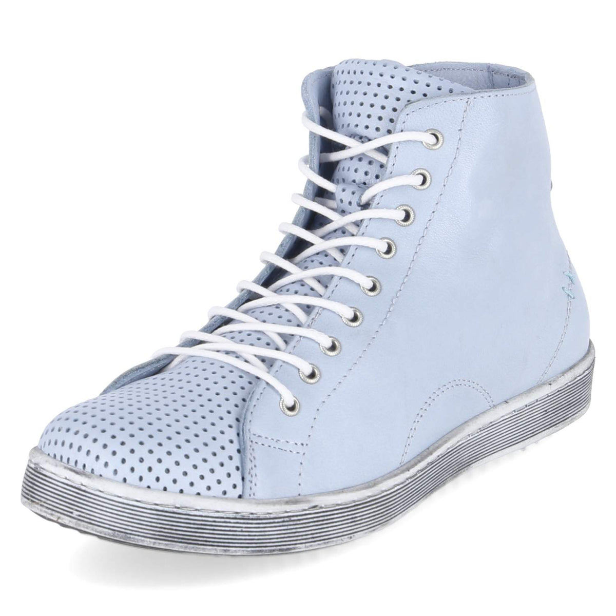 Schnürstiefeletten Blau