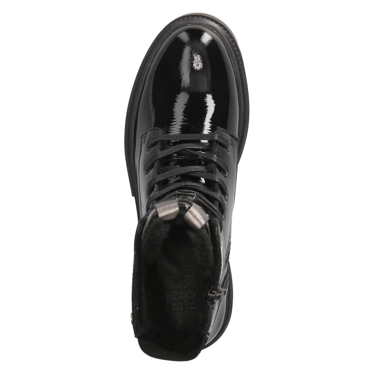 Schnürboots Schwarz