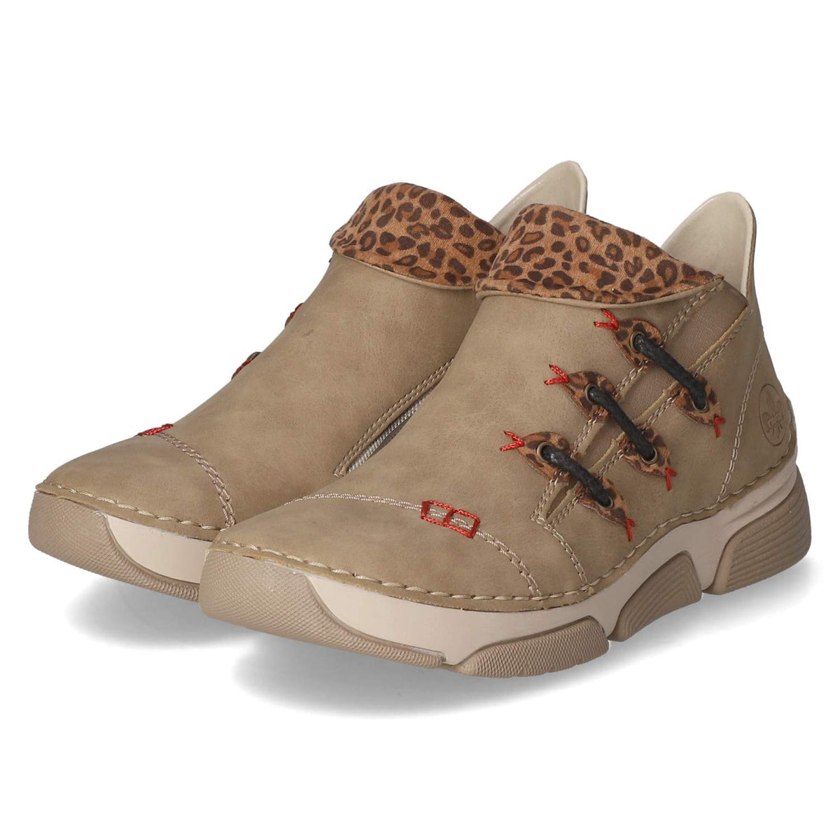 Stiefeletten Beige