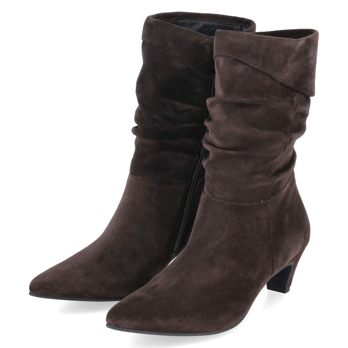 Slouchy Boot Stiefeletten Braun