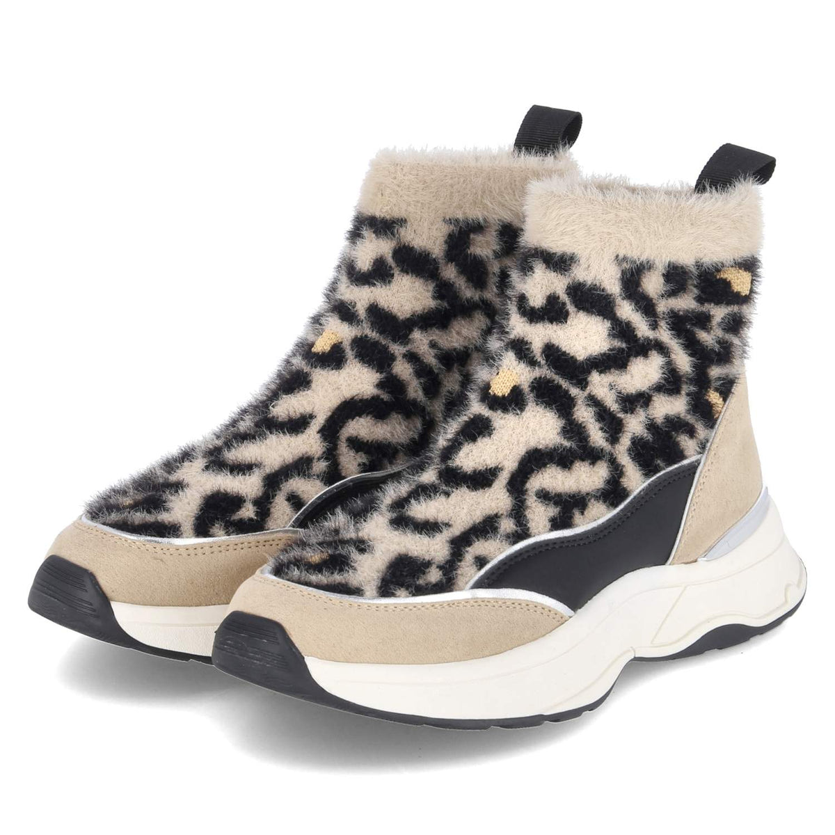 Sock Boots Beige