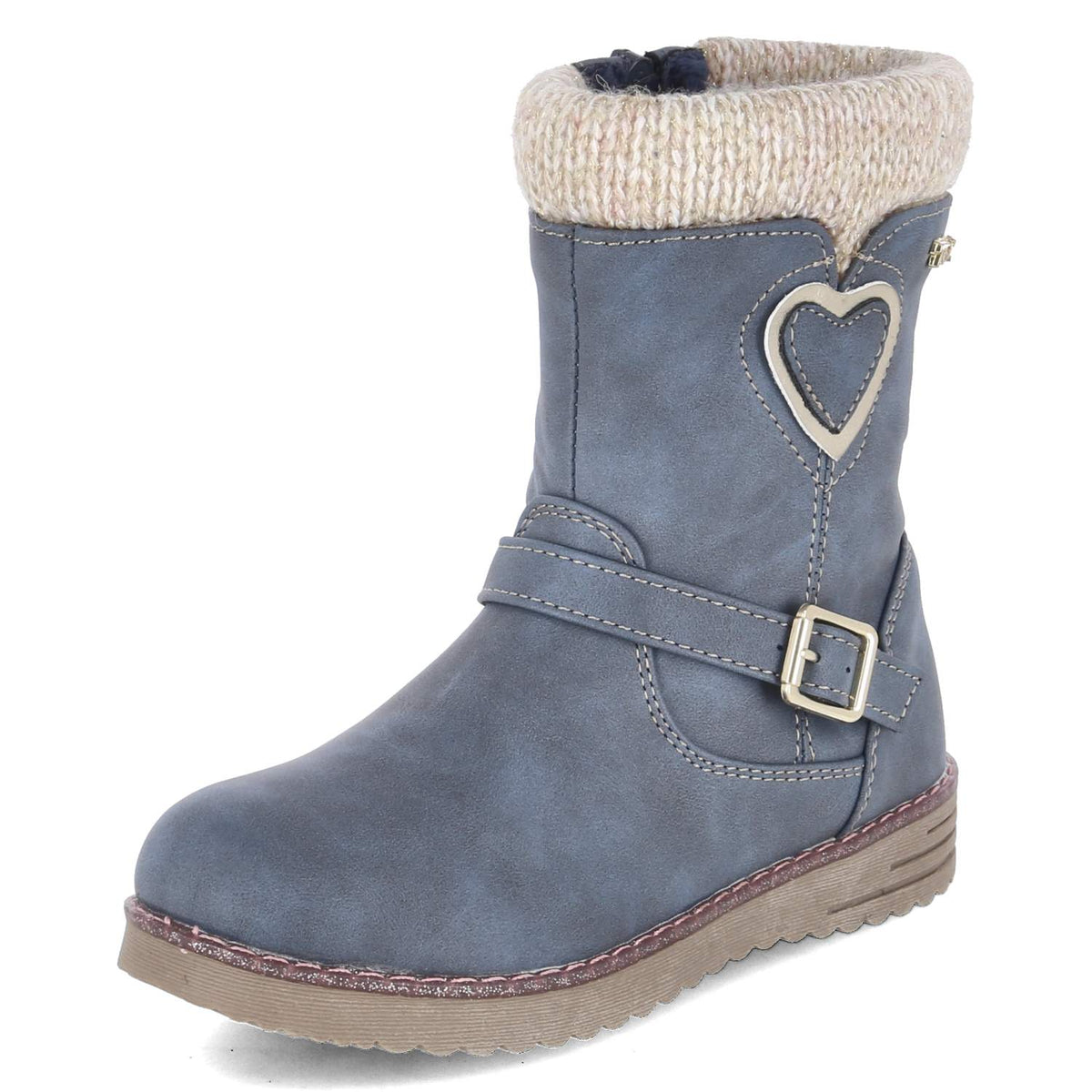 Winterstiefel Blau