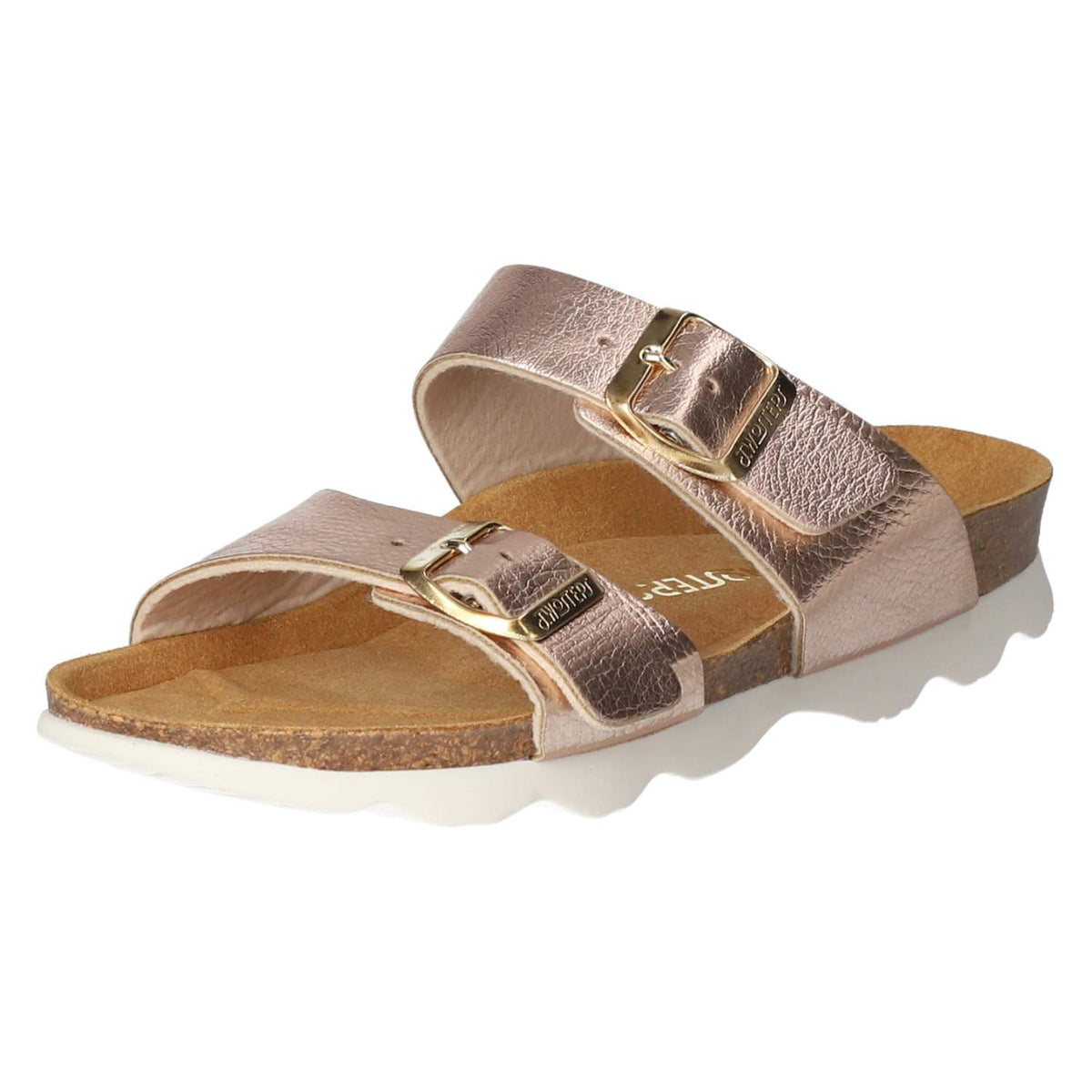 Pantoletten Gold