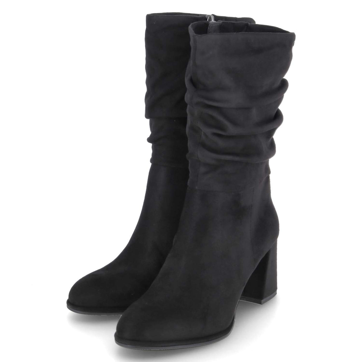Slouchy Boots Schwarz