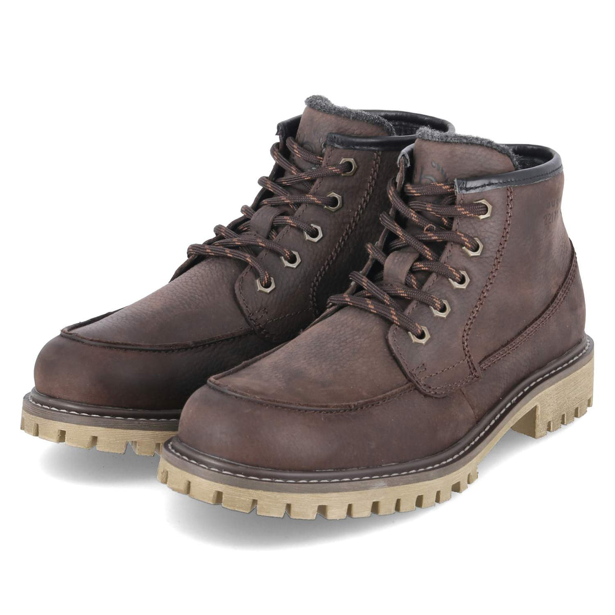 Schnürboots Braun