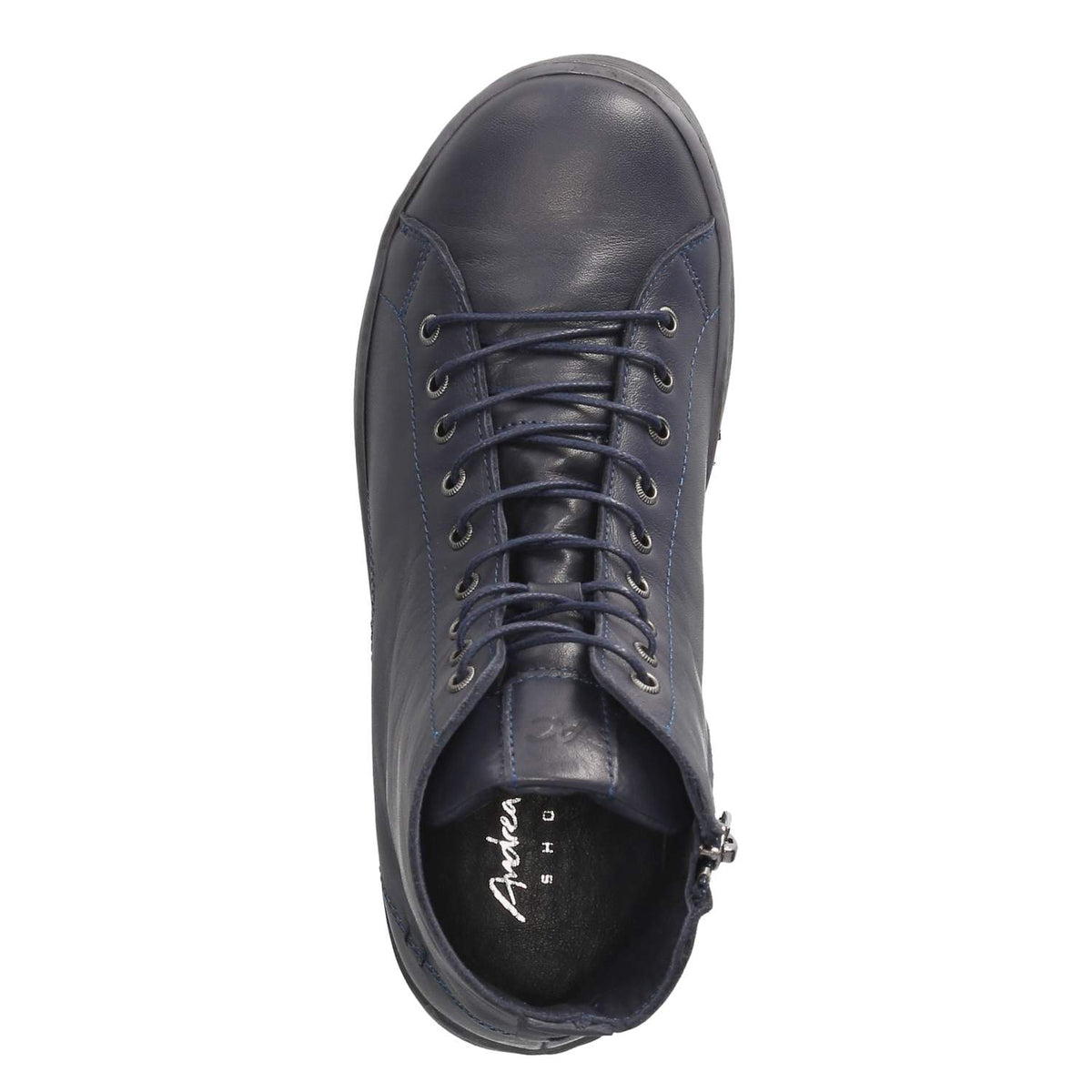 Schnürstiefeletten Blau