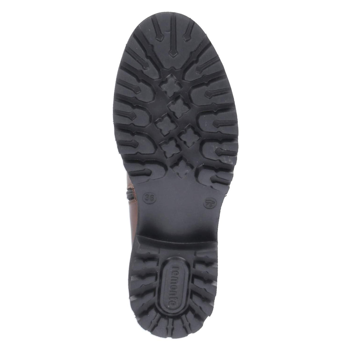 Schnürstiefeletten Braun