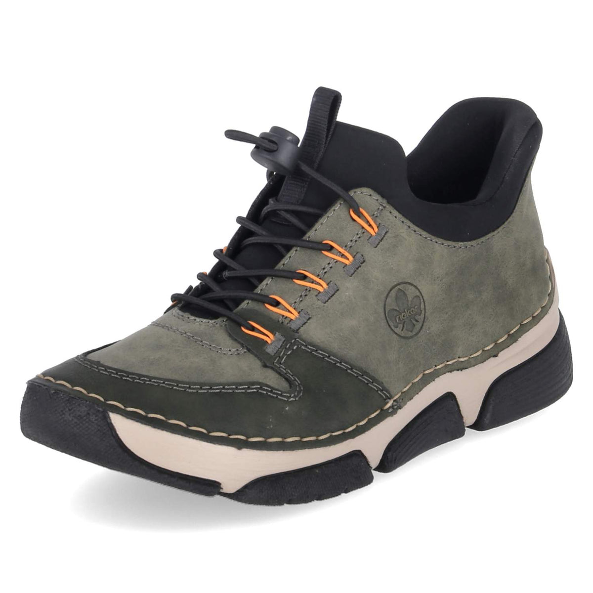 Halbschuhe Grün