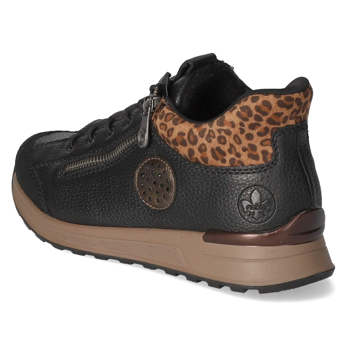 Schnürschuhe Schwarz