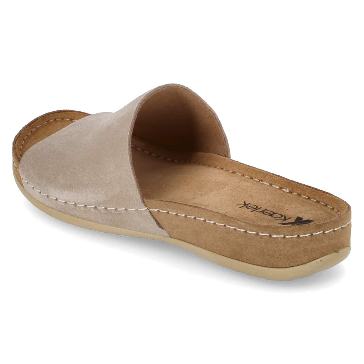 Pantoletten Beige