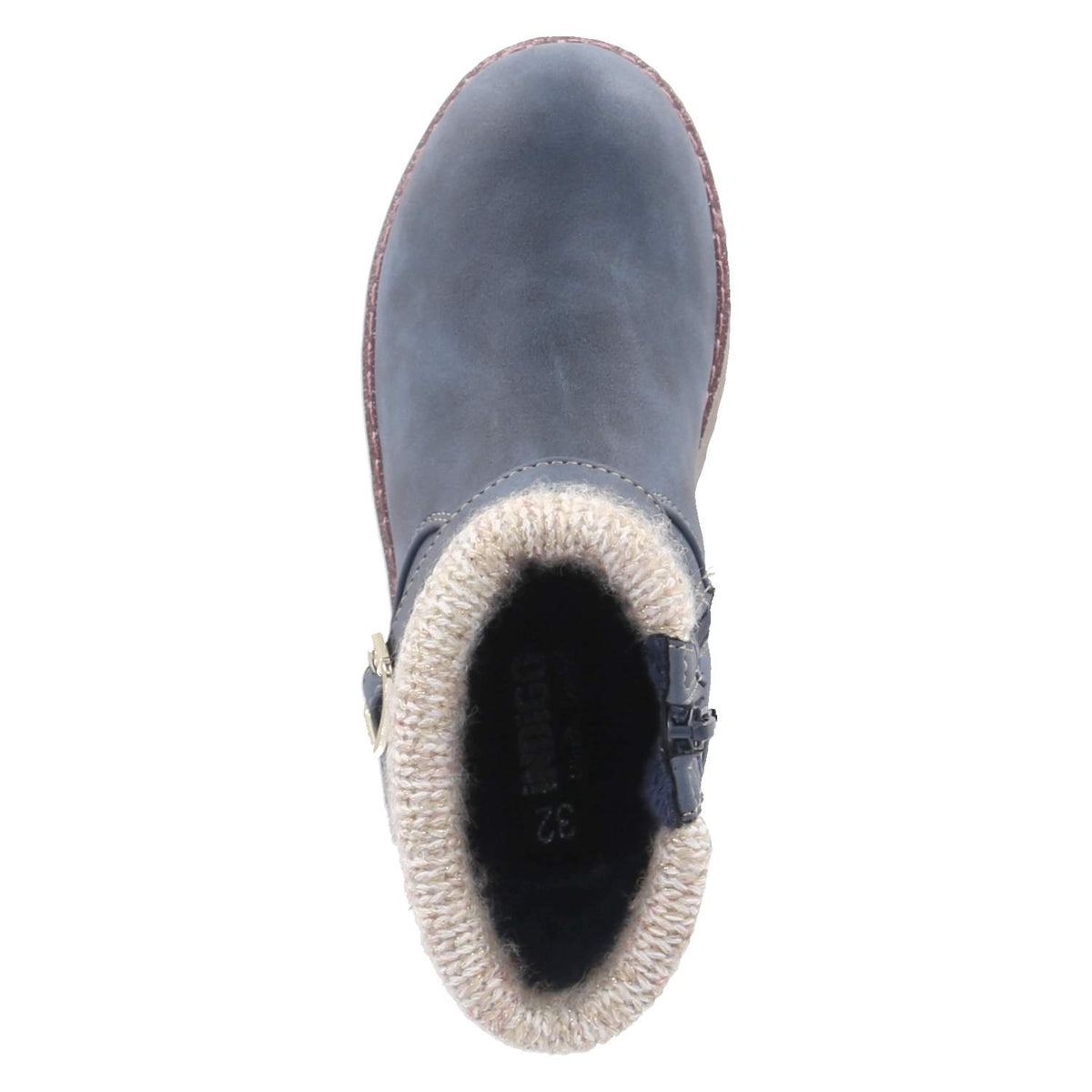 Winterstiefel Blau