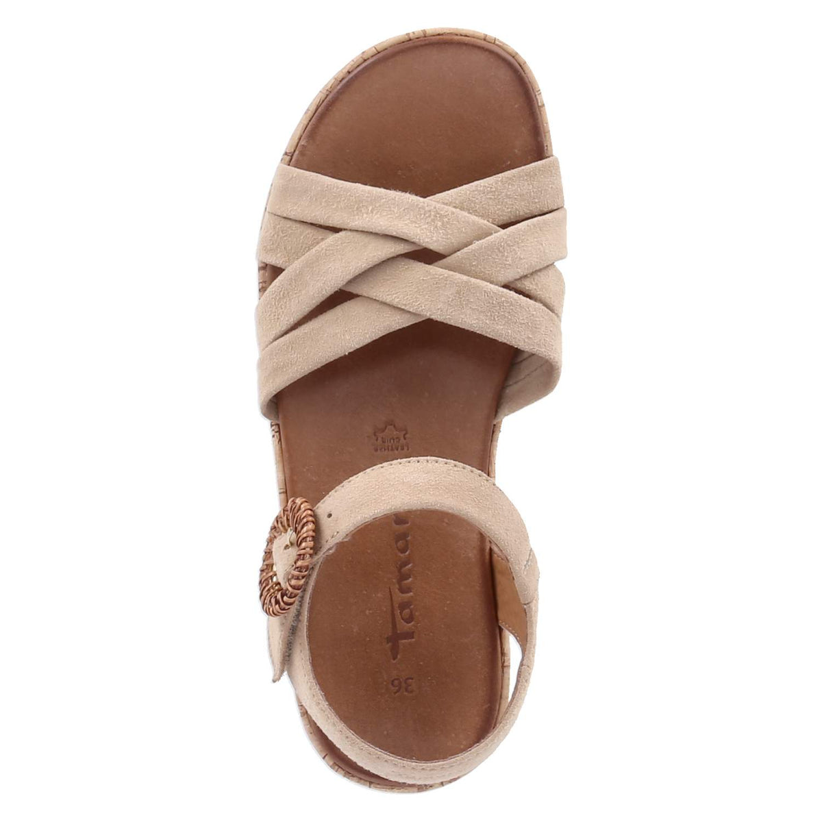 Sandalen Beige