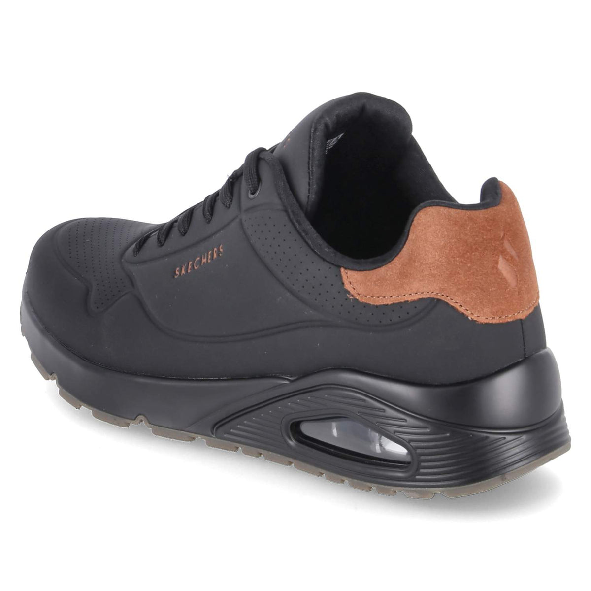 Low Sneaker SUITED ON AIR Schwarz