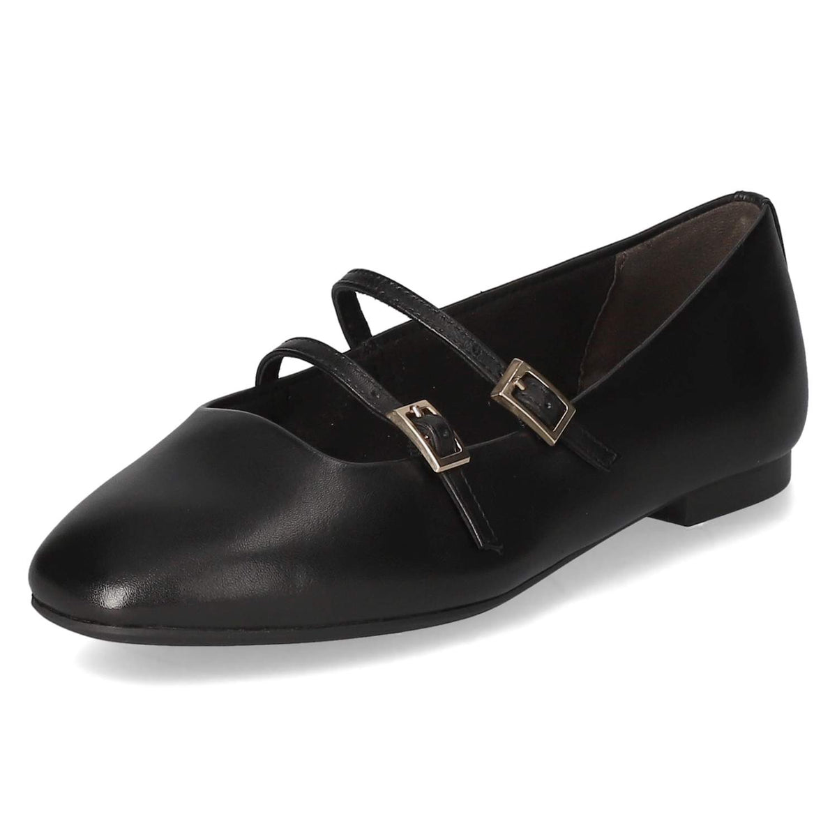 Spangenballerinas Schwarz