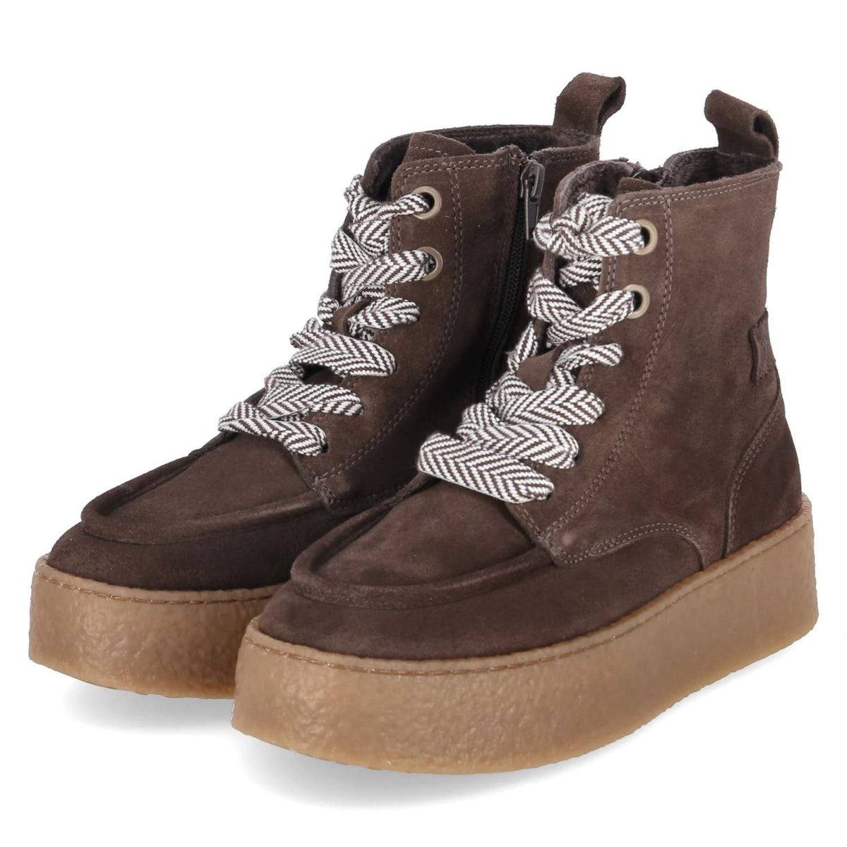 Schnürboots Braun