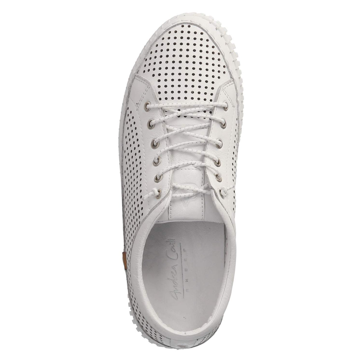Halbschuhe Weiß