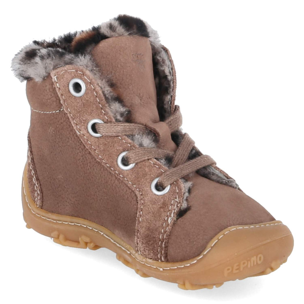 Winterstiefeletten ELIA BAREFOOT Braun