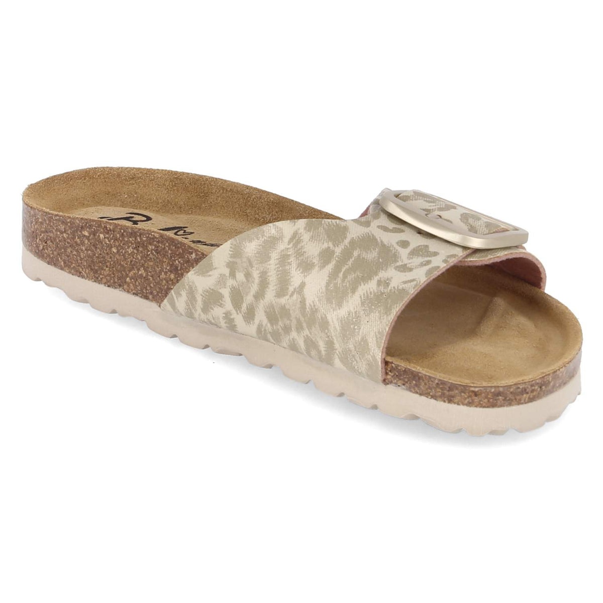 Pantoletten Beige