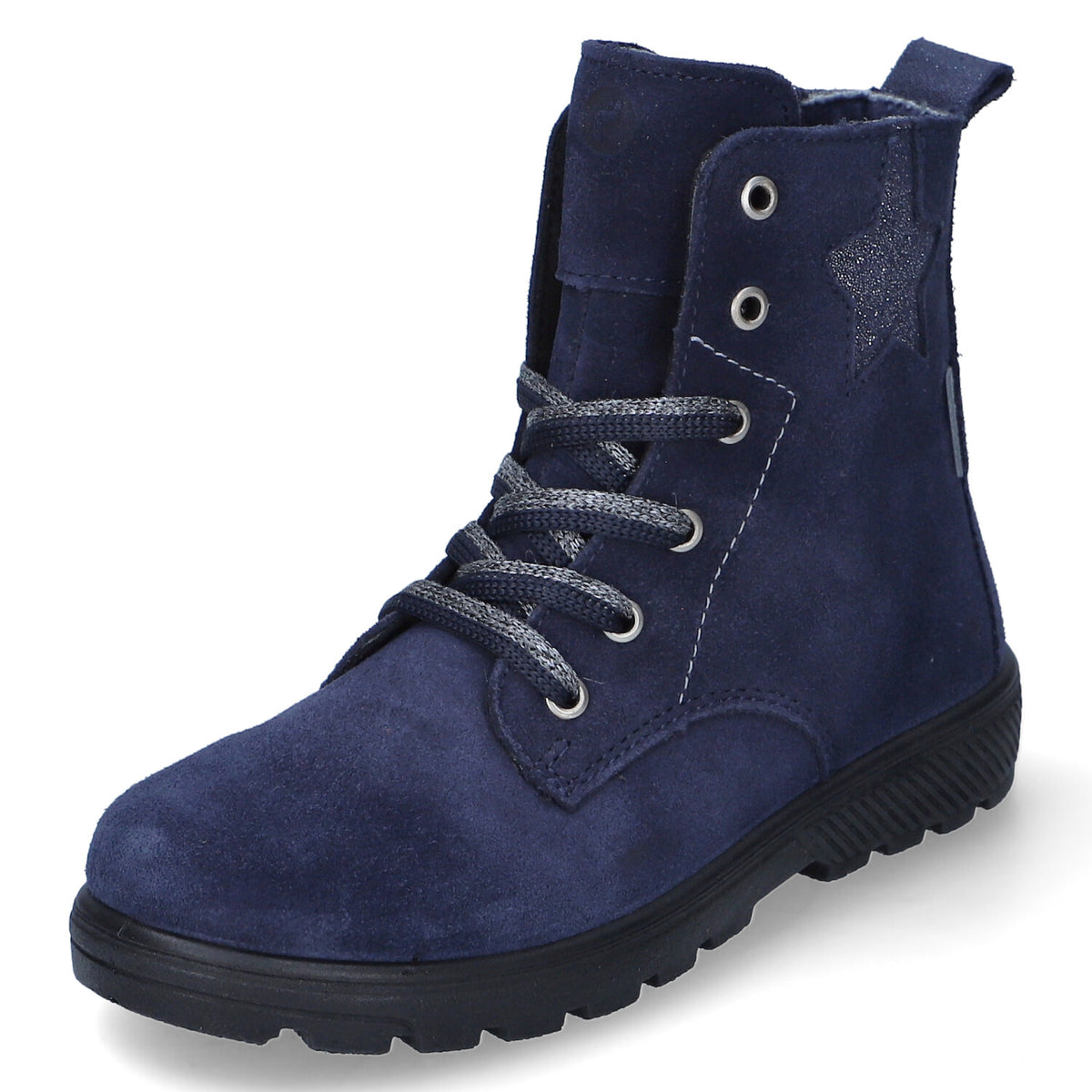 Schnürstiefeletten ALINA Blau