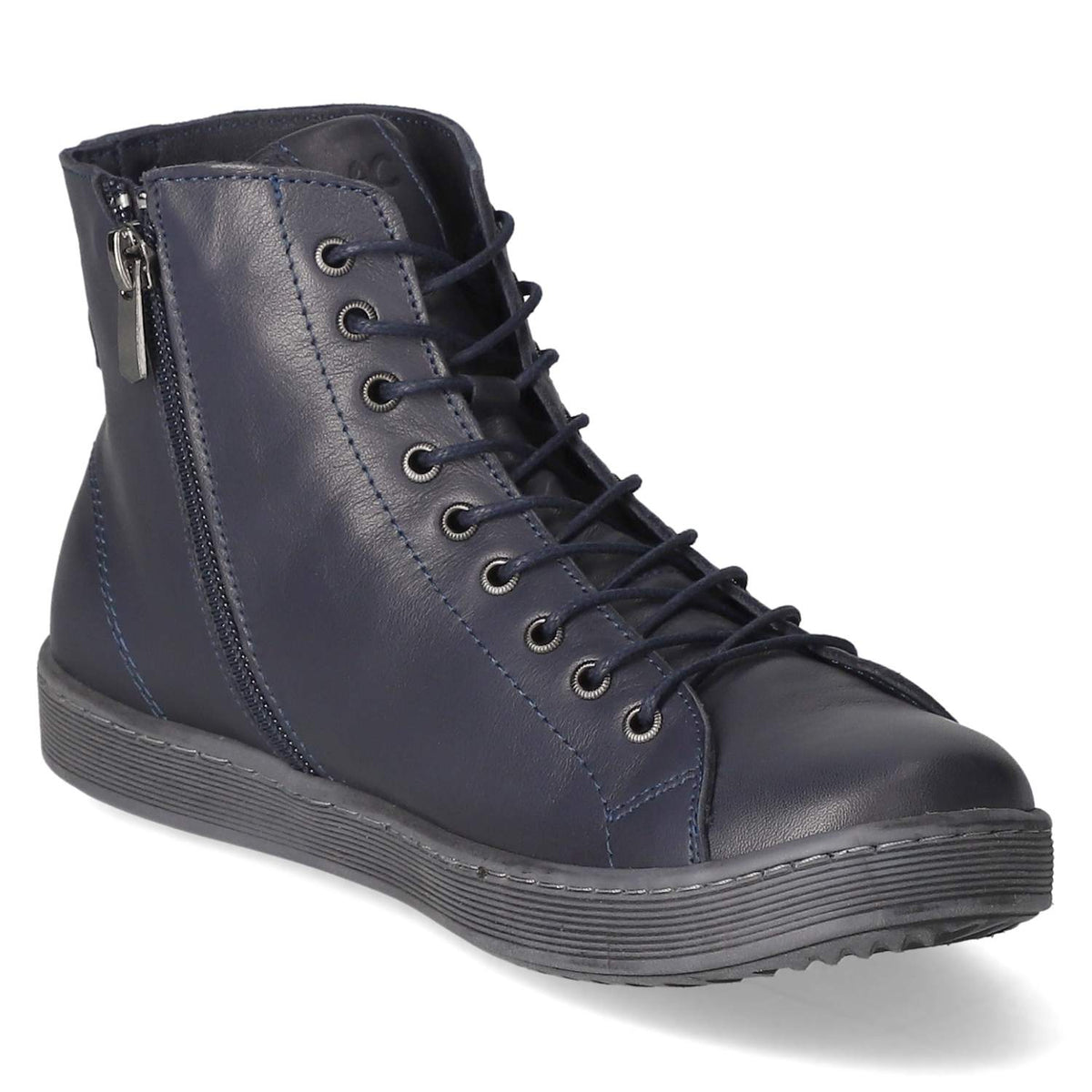 Schnürstiefeletten Blau