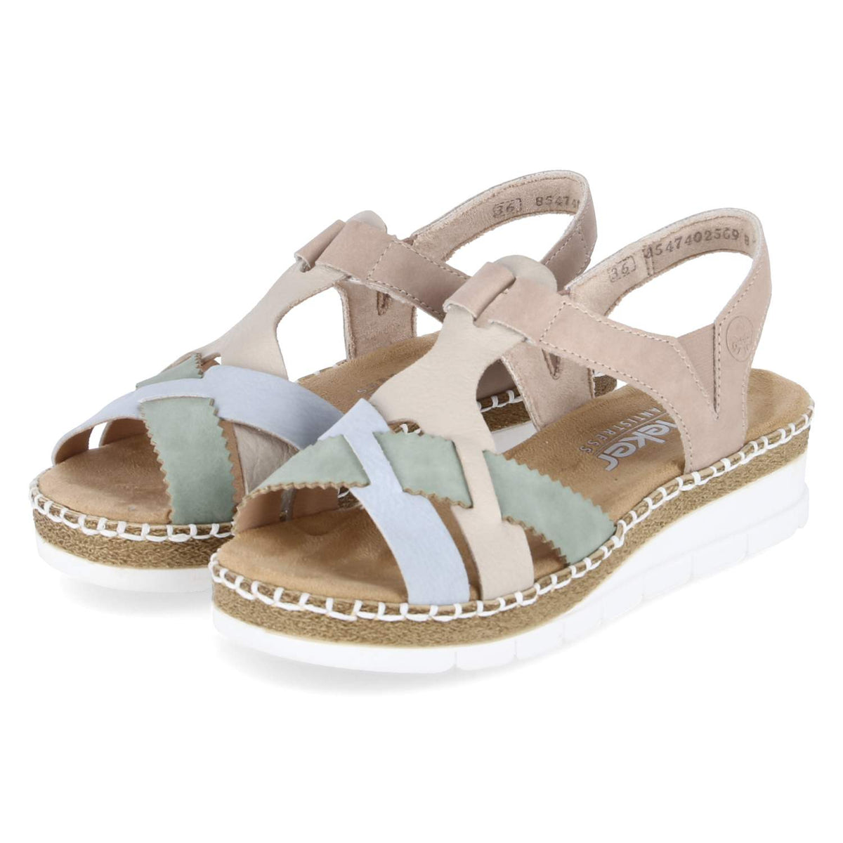Sandalen Beige