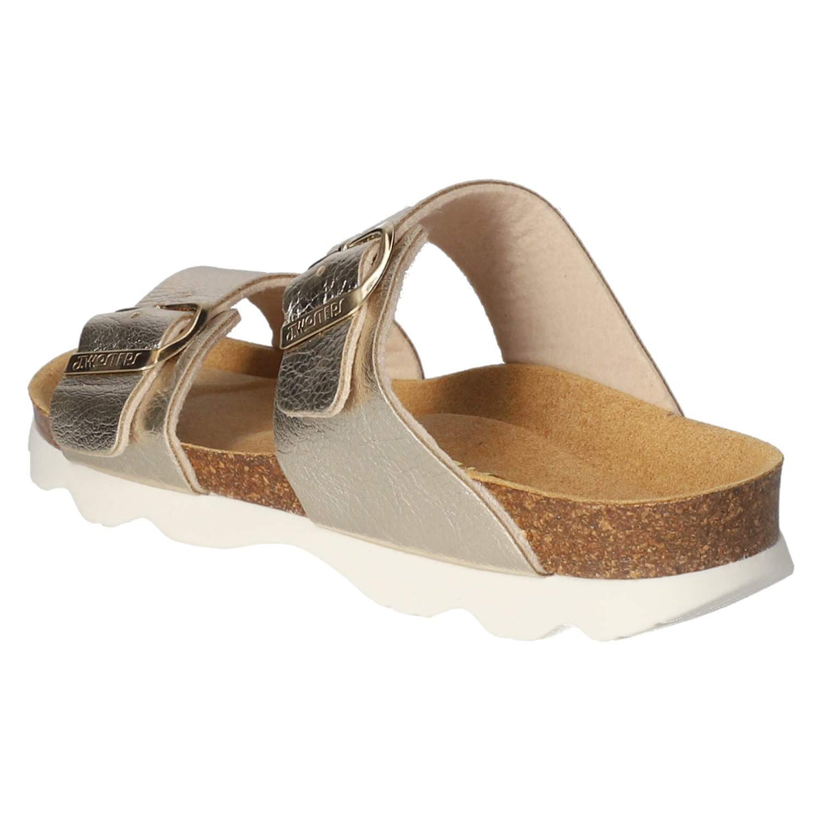 Pantoletten Gold