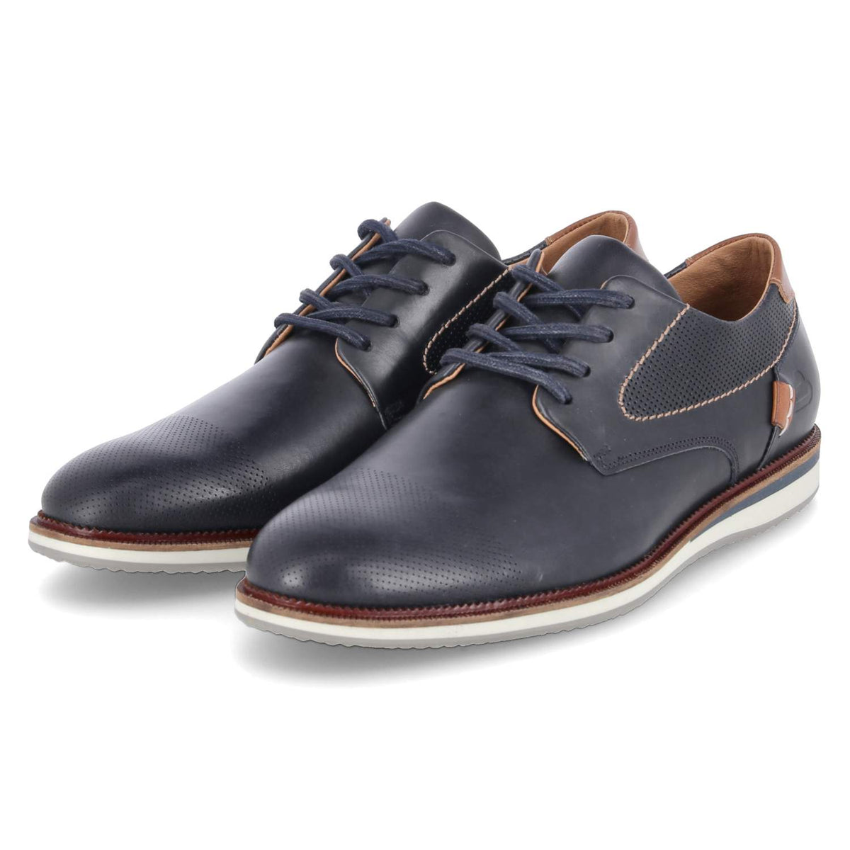 Halbschuhe Blau