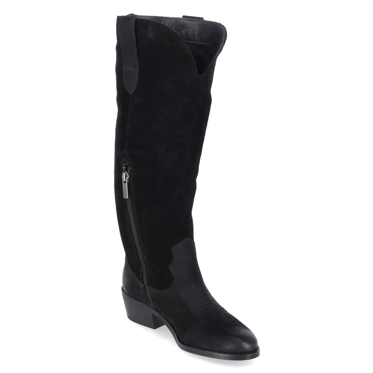 Westernstiefel Schwarz