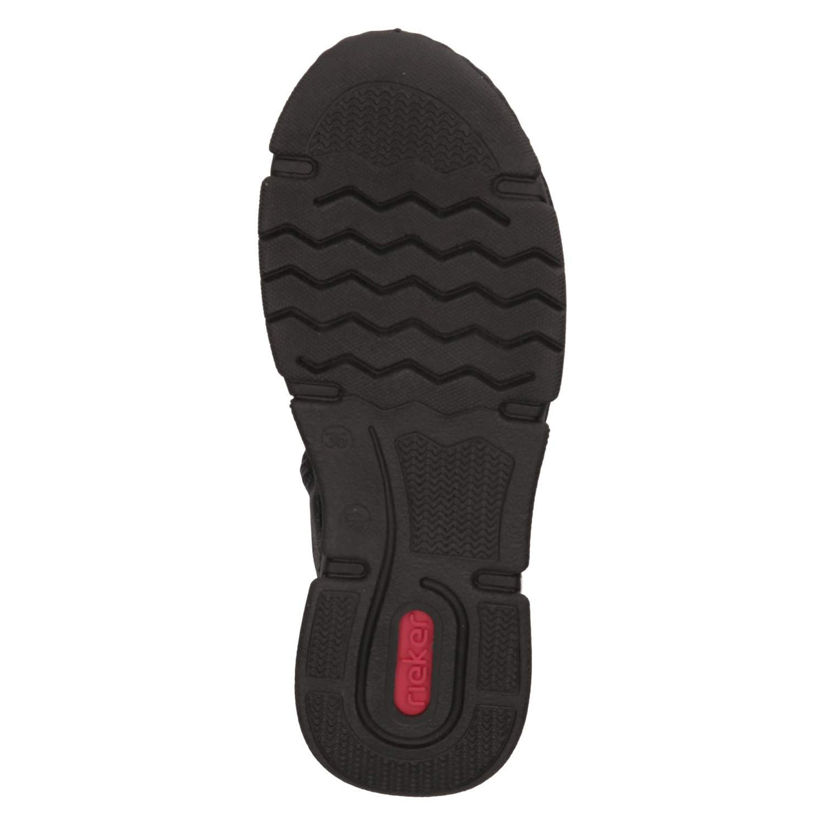 Schnürstiefeletten Schwarz