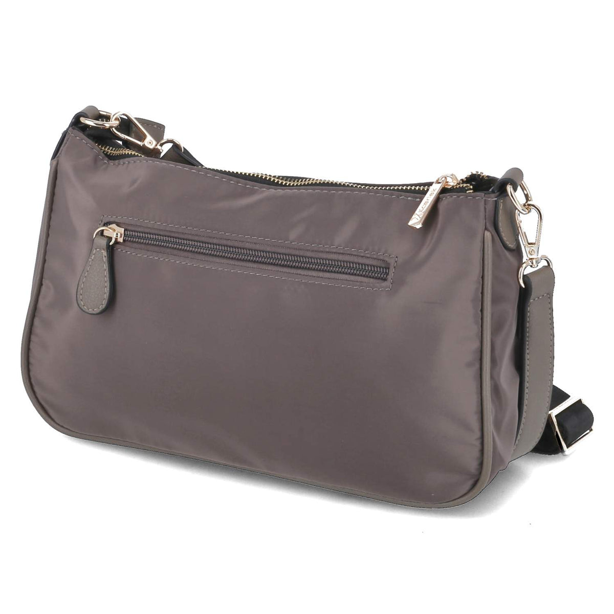 Schultertasche Taupe