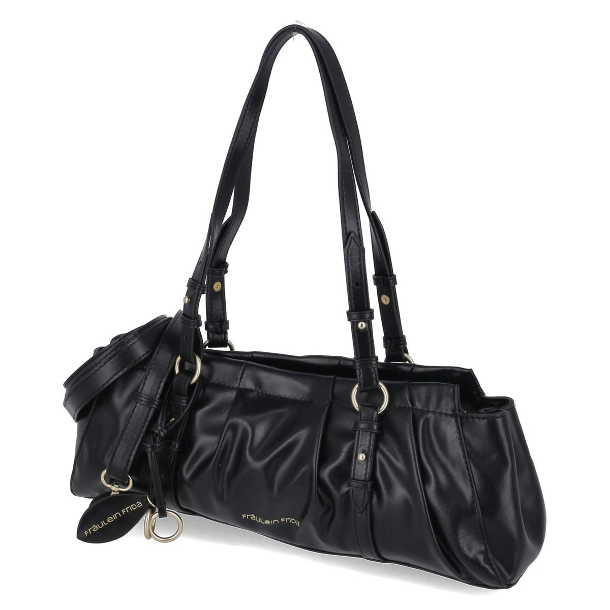 Schultertasche Schwarz