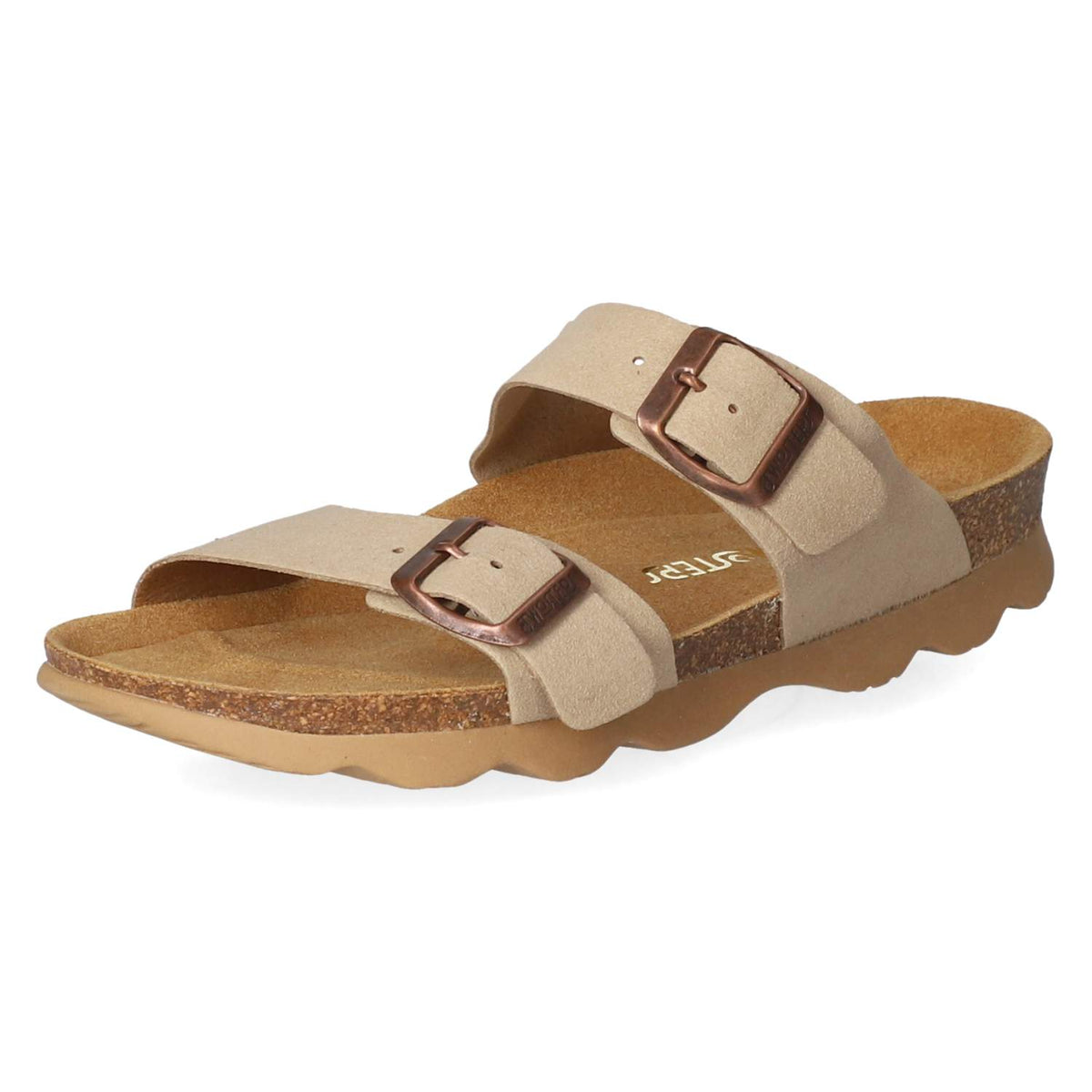 Pantoletten Beige