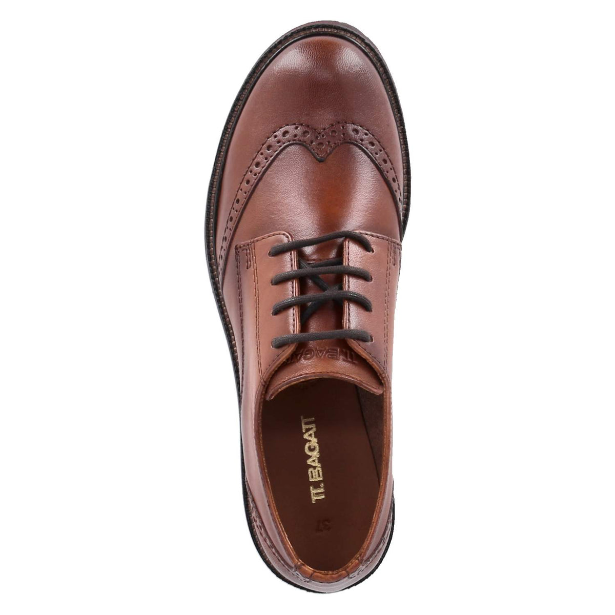 Halbschuhe Braun