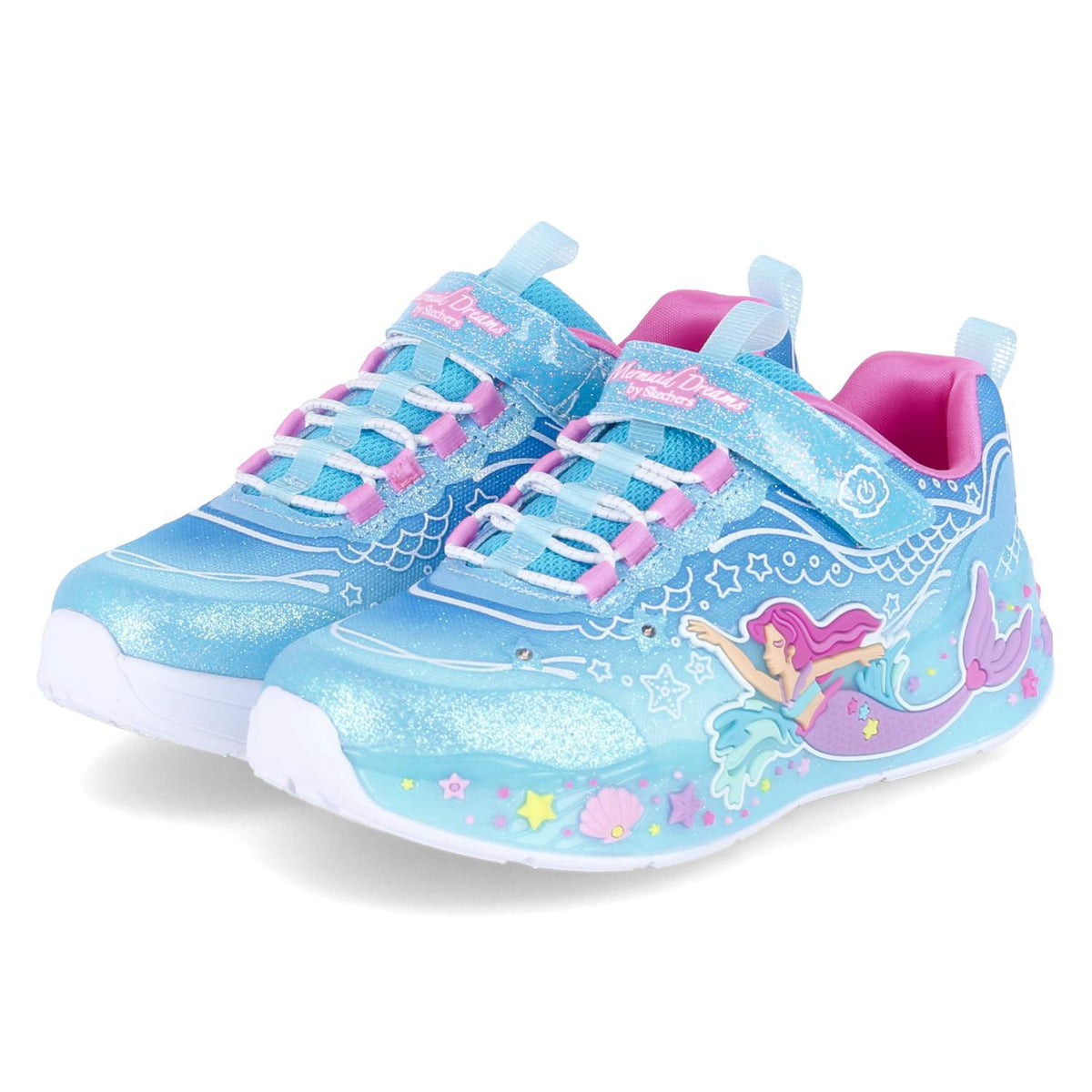 Low Sneaker MERMAID DREAMS Blau