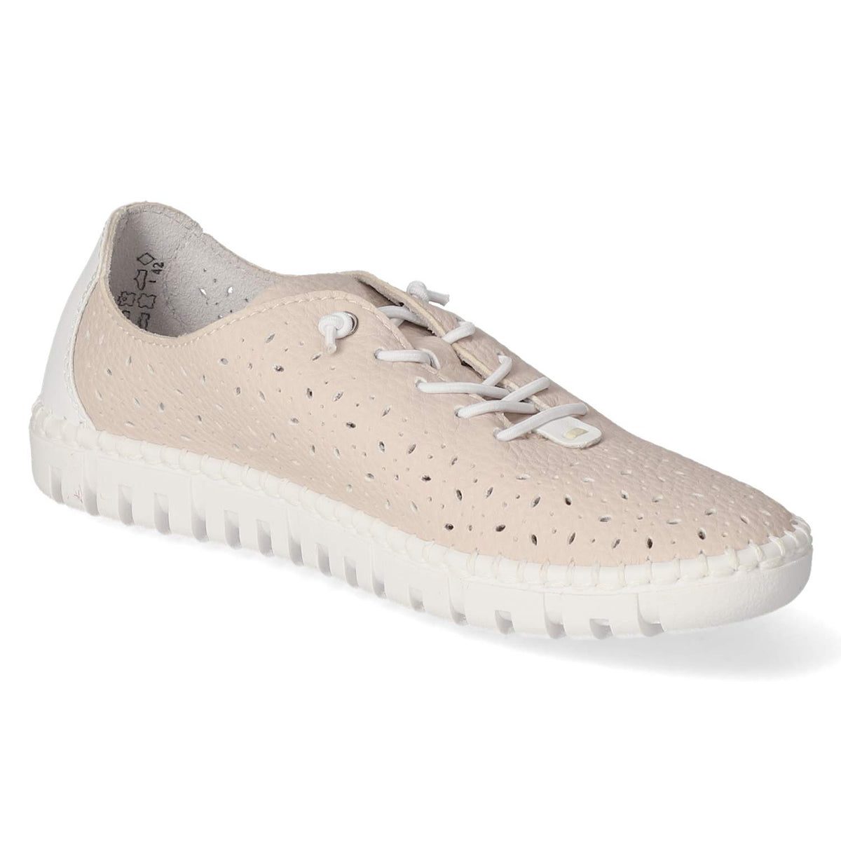 Halbschuhe Taupe