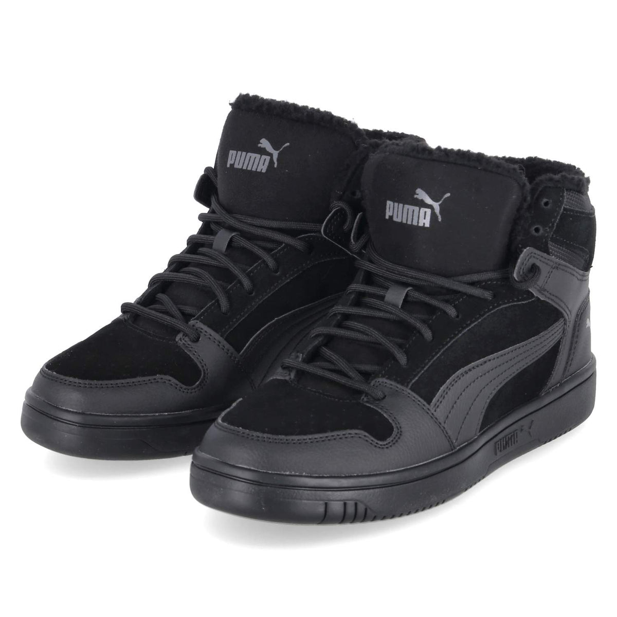 High Sneaker REBOUND Schwarz