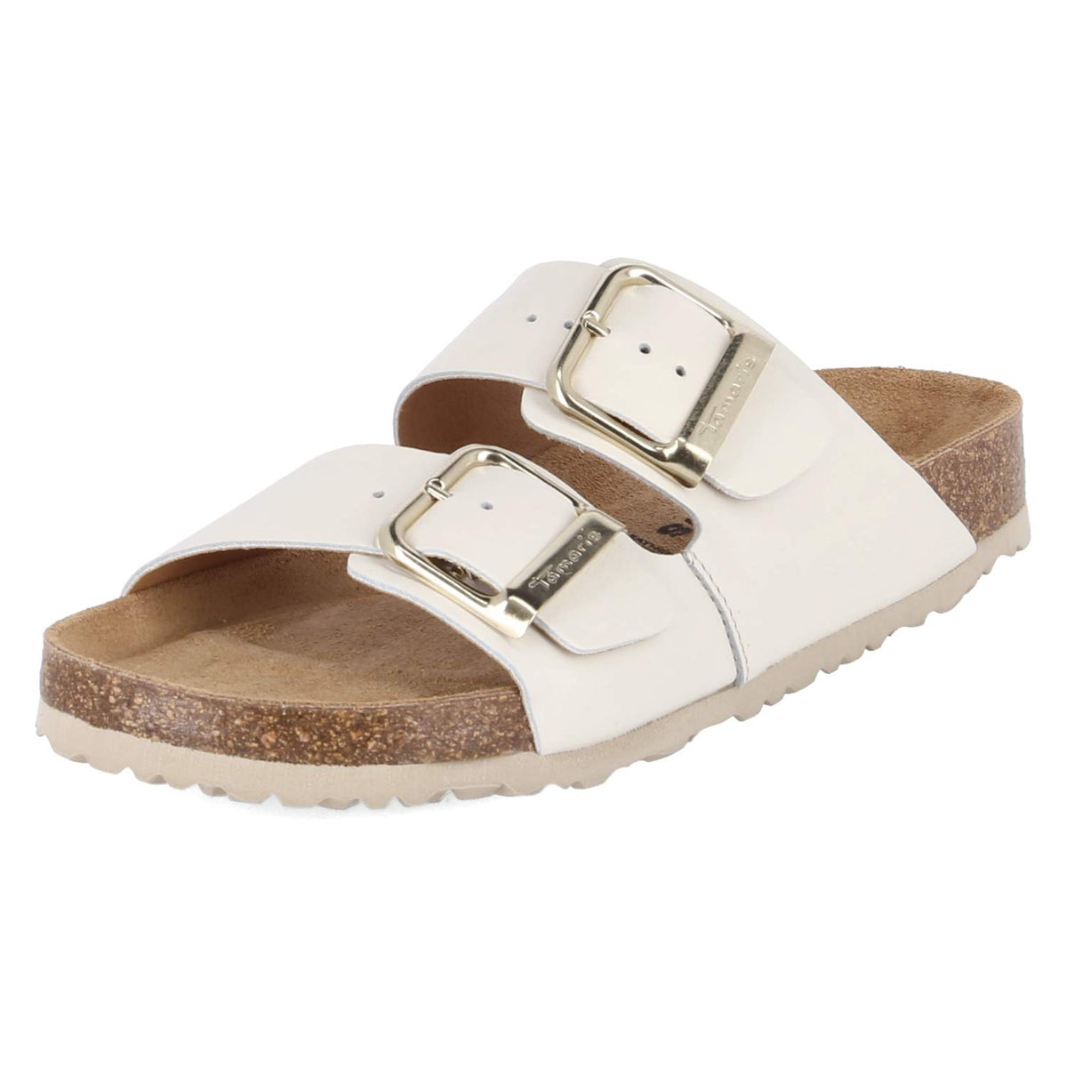 Pantoletten Beige