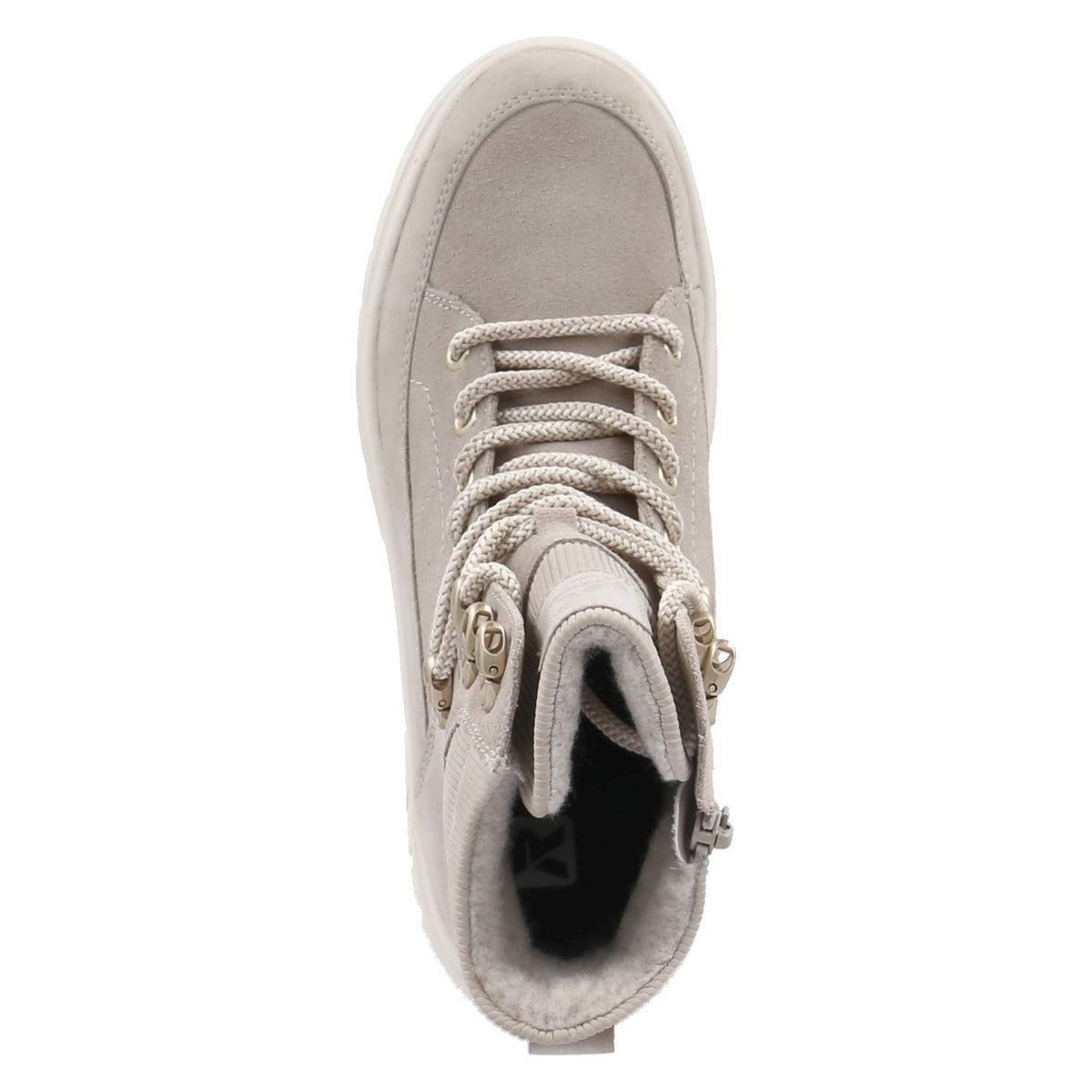 Schnürboots Beige