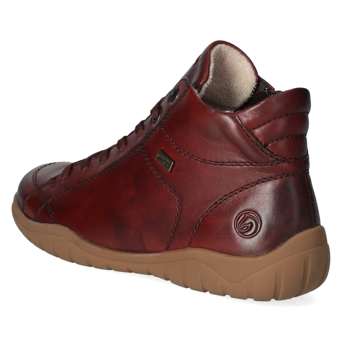 Schnürstiefeletten Rot