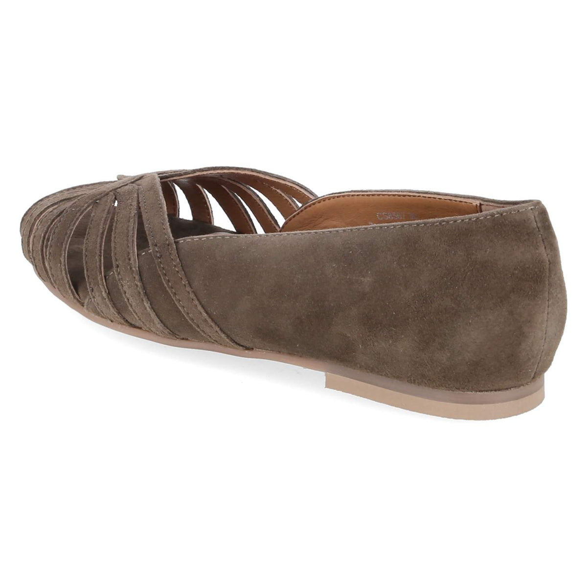Peep Toe Ballerinas PASSIONATE Grün