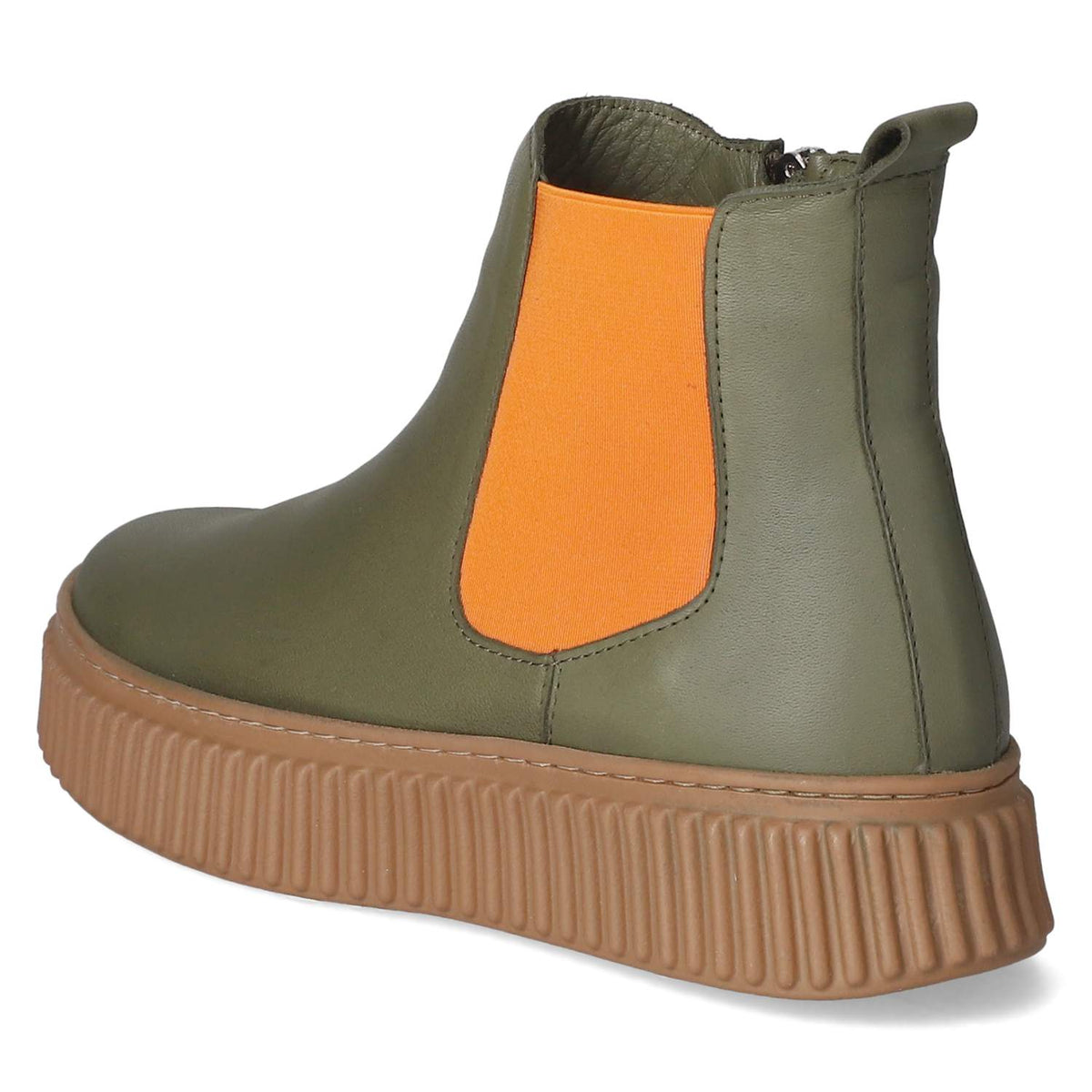 Chelsea Boots Grün